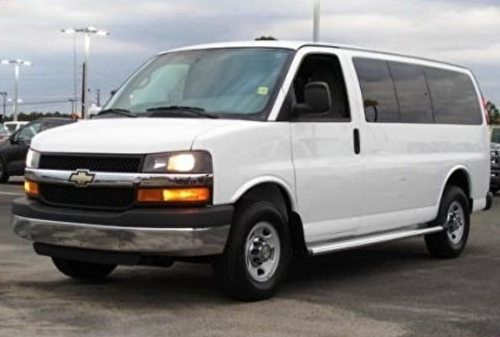 Chevrolet Express Van - dubbele cabine - lichte vracht