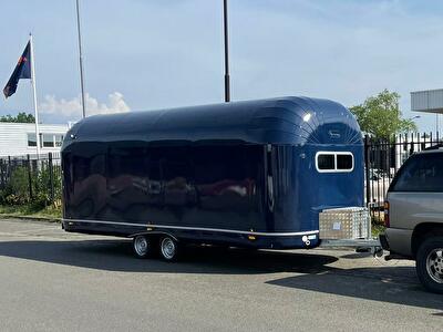 Caravan style retro aluminium des années 50