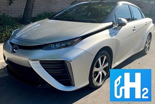 Toyota Mirai waterstof auto Taxi